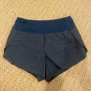 Blue athleta shorts